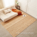 Water hyacinth straw mat rug